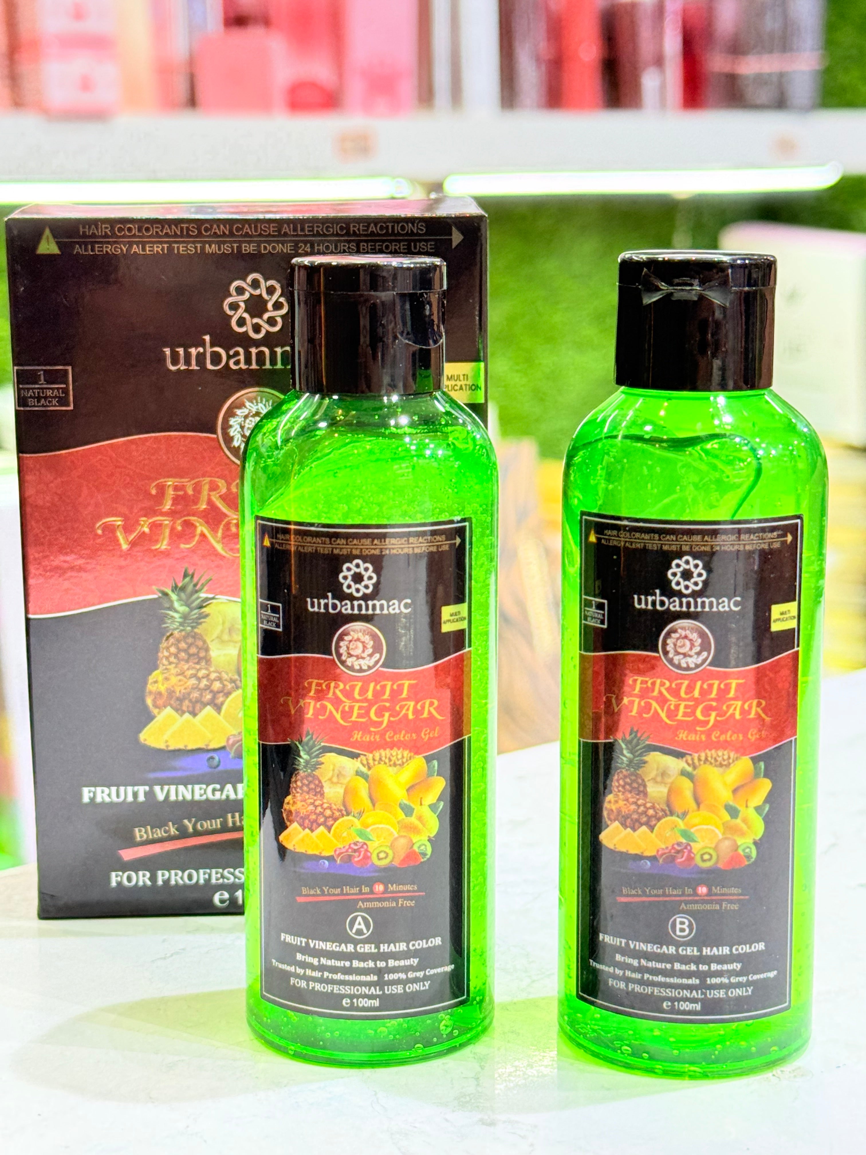 TRAVEL SIZE Urbanmac New Mini Fruit Vinegar (100ml+100ml)