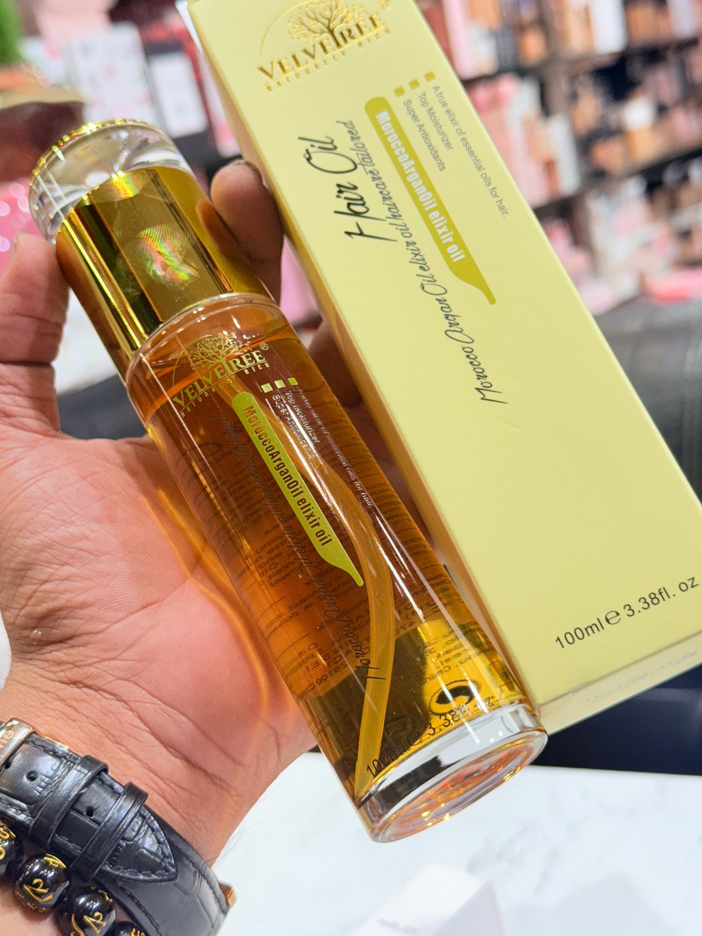Velvetree Naturally Rich Morrocan Hair Oil (100ml)
