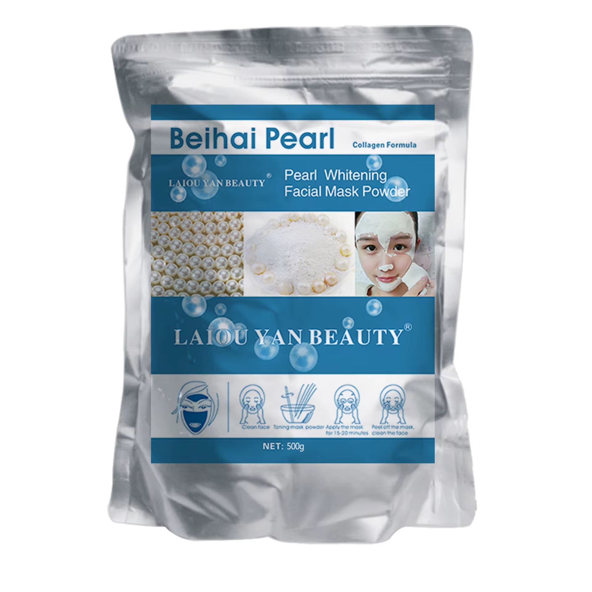 Korean Jelly Powder Face Mask – | 1000g Salon Pack
