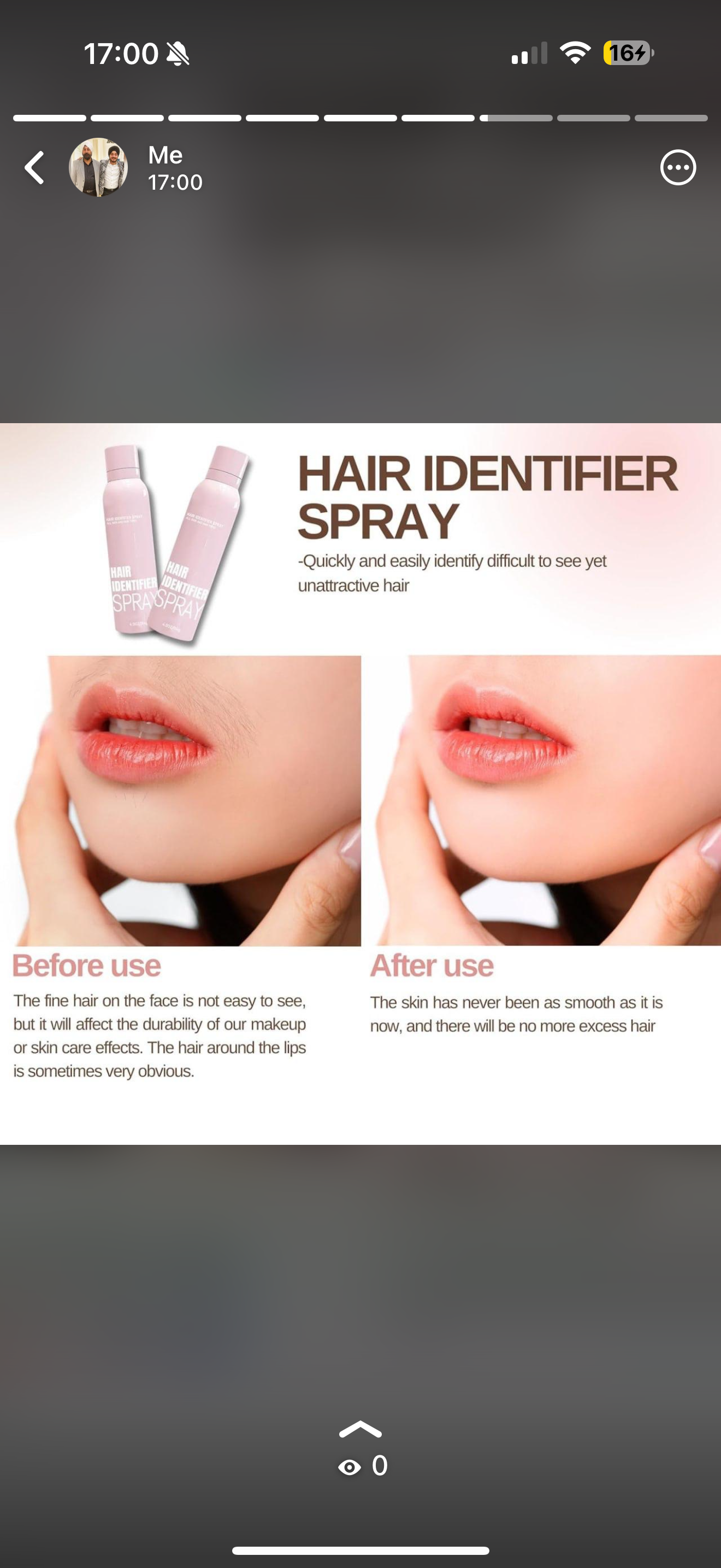 Hair Identifier Spray + Precision Face Razors Set