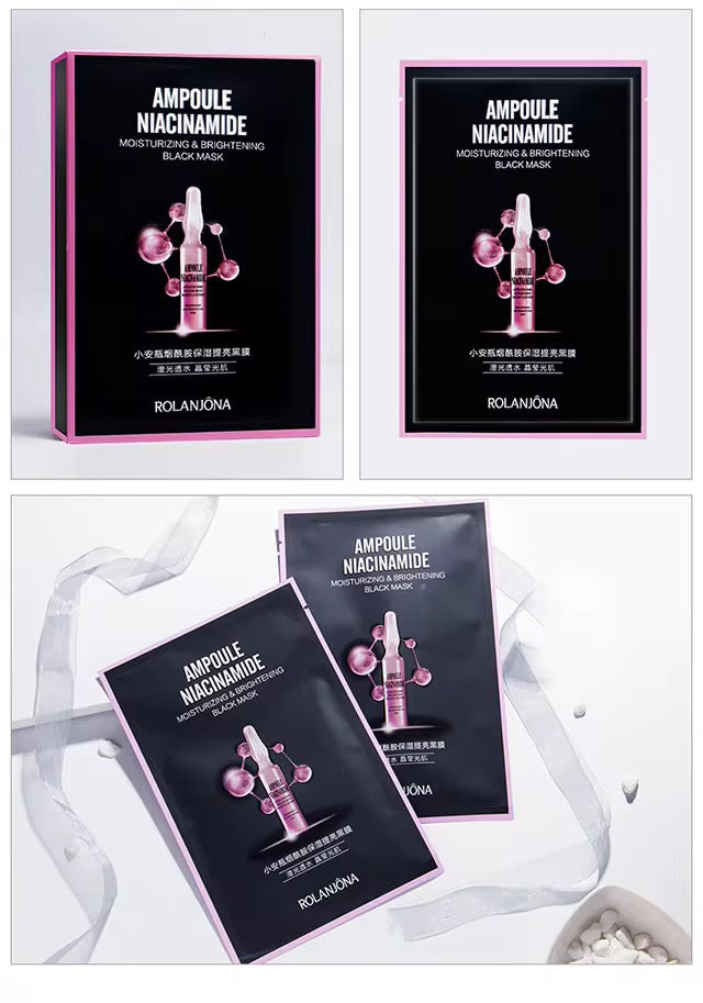 KOREAN BLACK SHEET MASK - NEXTLEVEL SKINCARE PACK OF 10