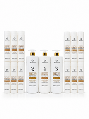 SkinPlus Nanoplastia Keratin Starter Pack | 15-Piece Professional Salon Kit | Valid till 10 August 2026