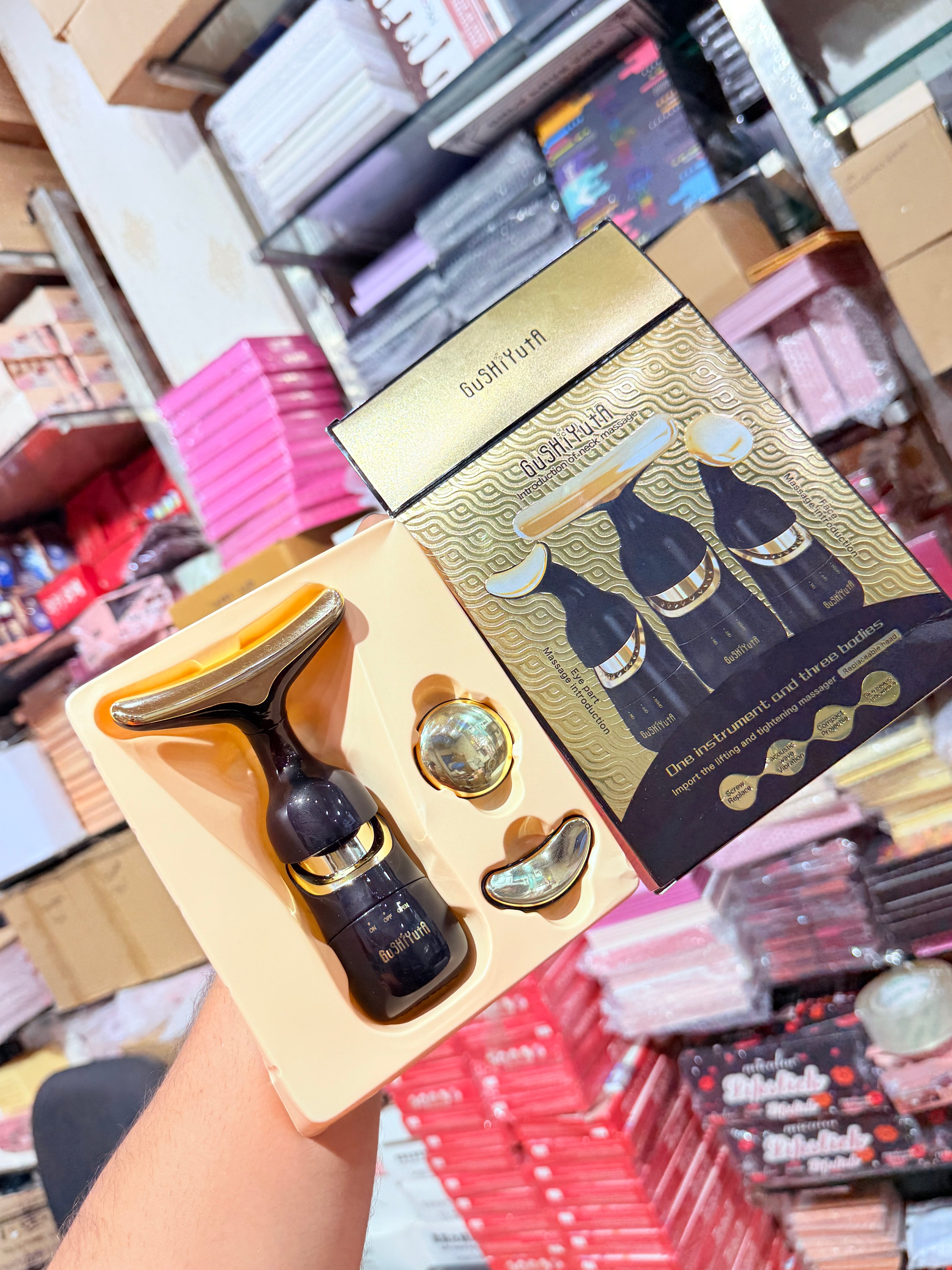 Viral Neck Massager - Wrinkle Reduction- Promotes Facelift