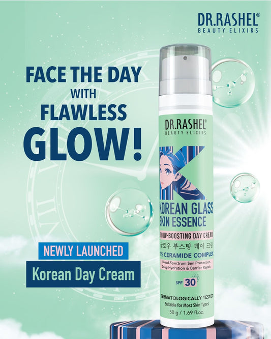 Korean Glass Skin Glow-Boosting Day Cream with Ceramide Complex & SPF 30 (50g)