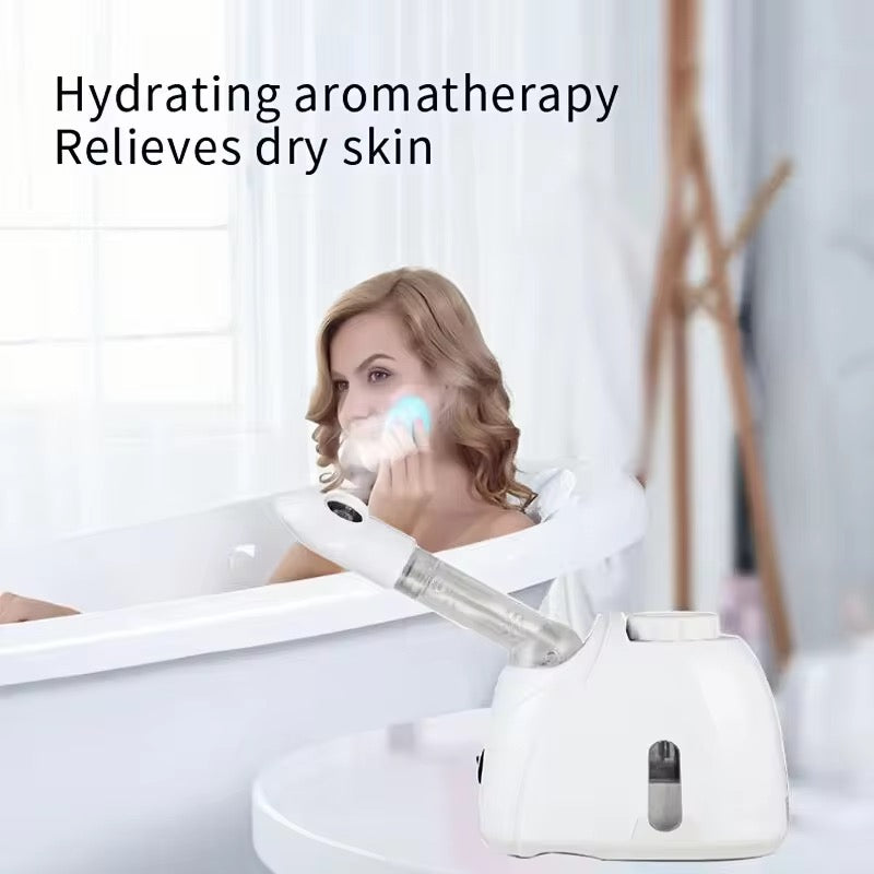 💎 Professional Nano Ionic Facial Steamer – Salon Grade Hot Steam Machine for Deep Hydration & Pore Cleansing (Home & Salon Use)