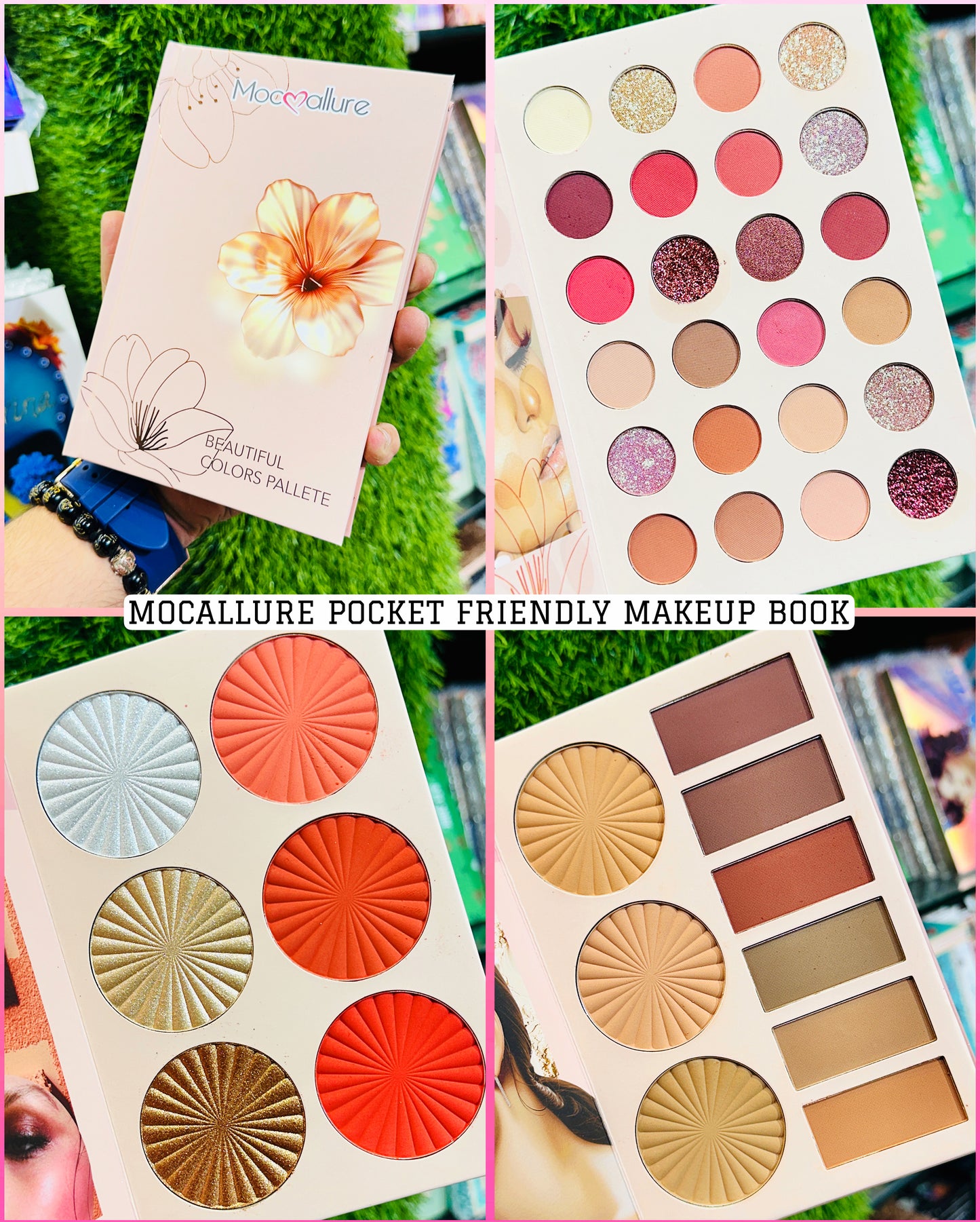 Moccallure Pocket Friendly Makeup Book (3 Page)