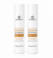 RESTOCKED THE BEST SkinPlus Nanoplastia Keratin Shampoo & Conditioner Set (300ml Each) PRE ORDER