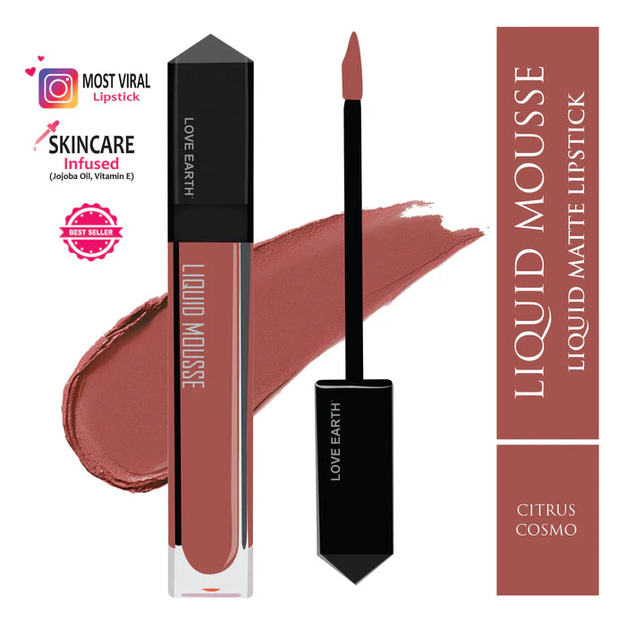 LoveEarth Liquid Mousse Lipstick 1.0