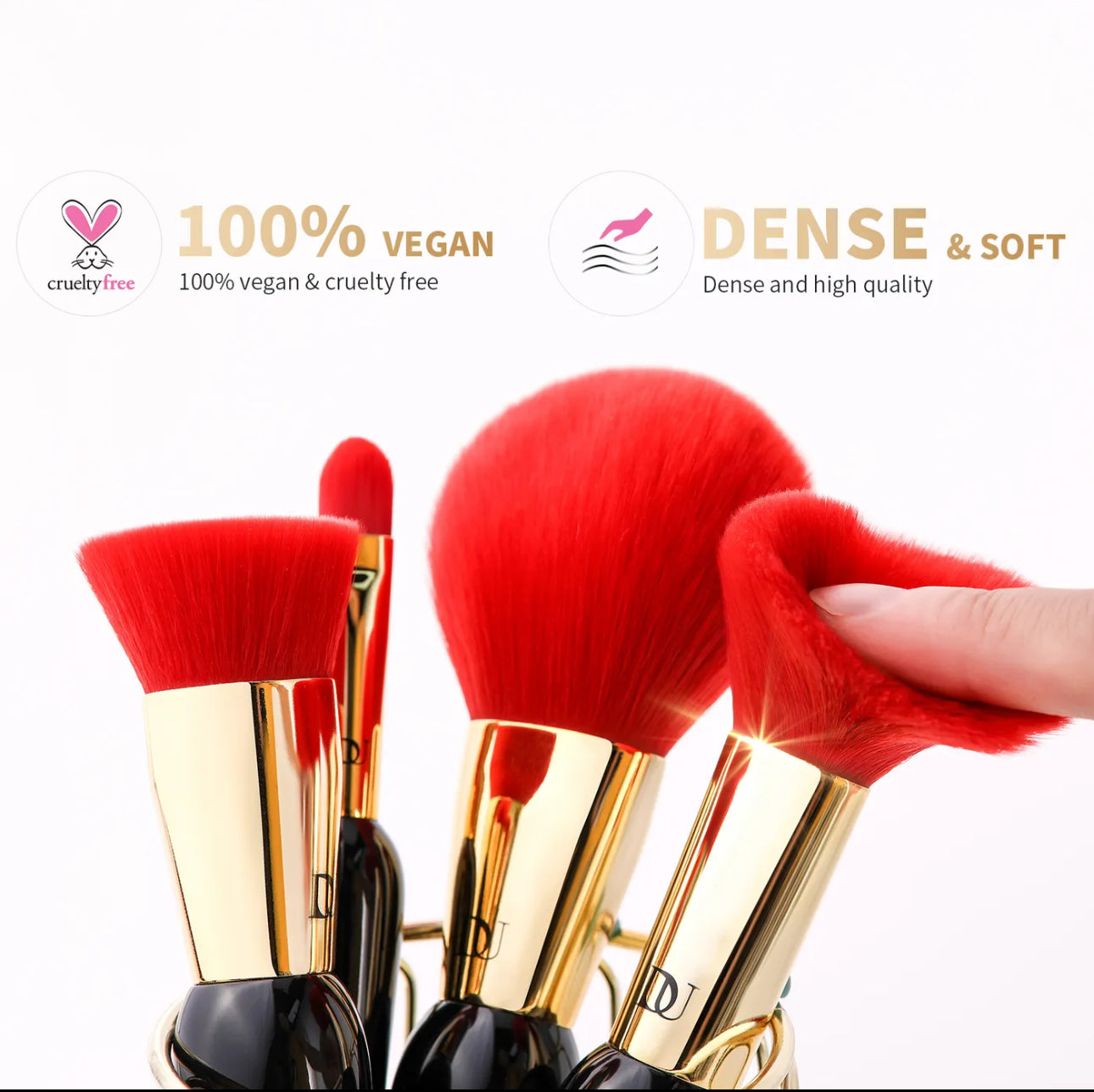 DuCare Queen Series 14pcs Professional Brush Set