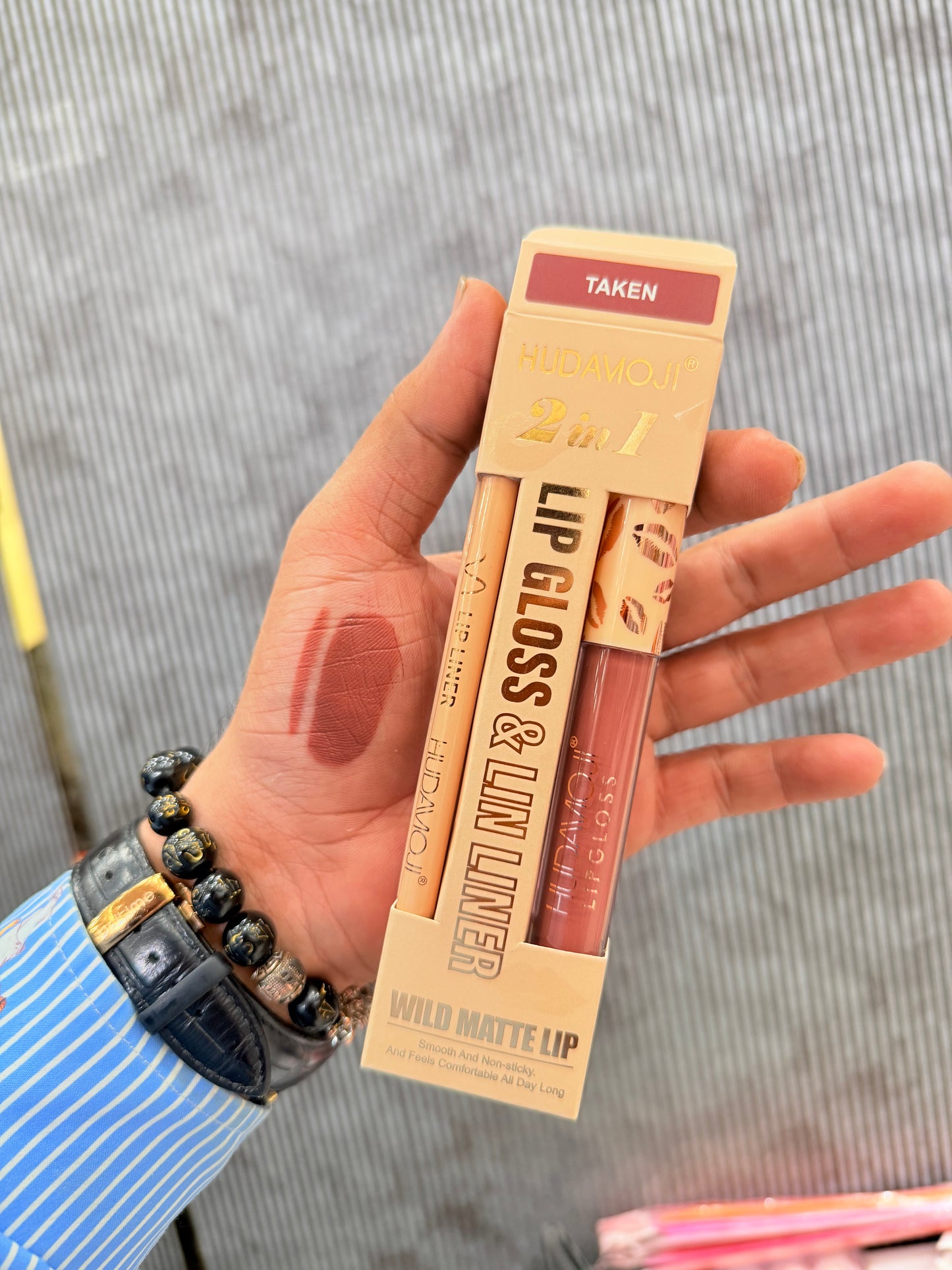 Hudamoji 2in1 Matte LipGloss + Lipliner