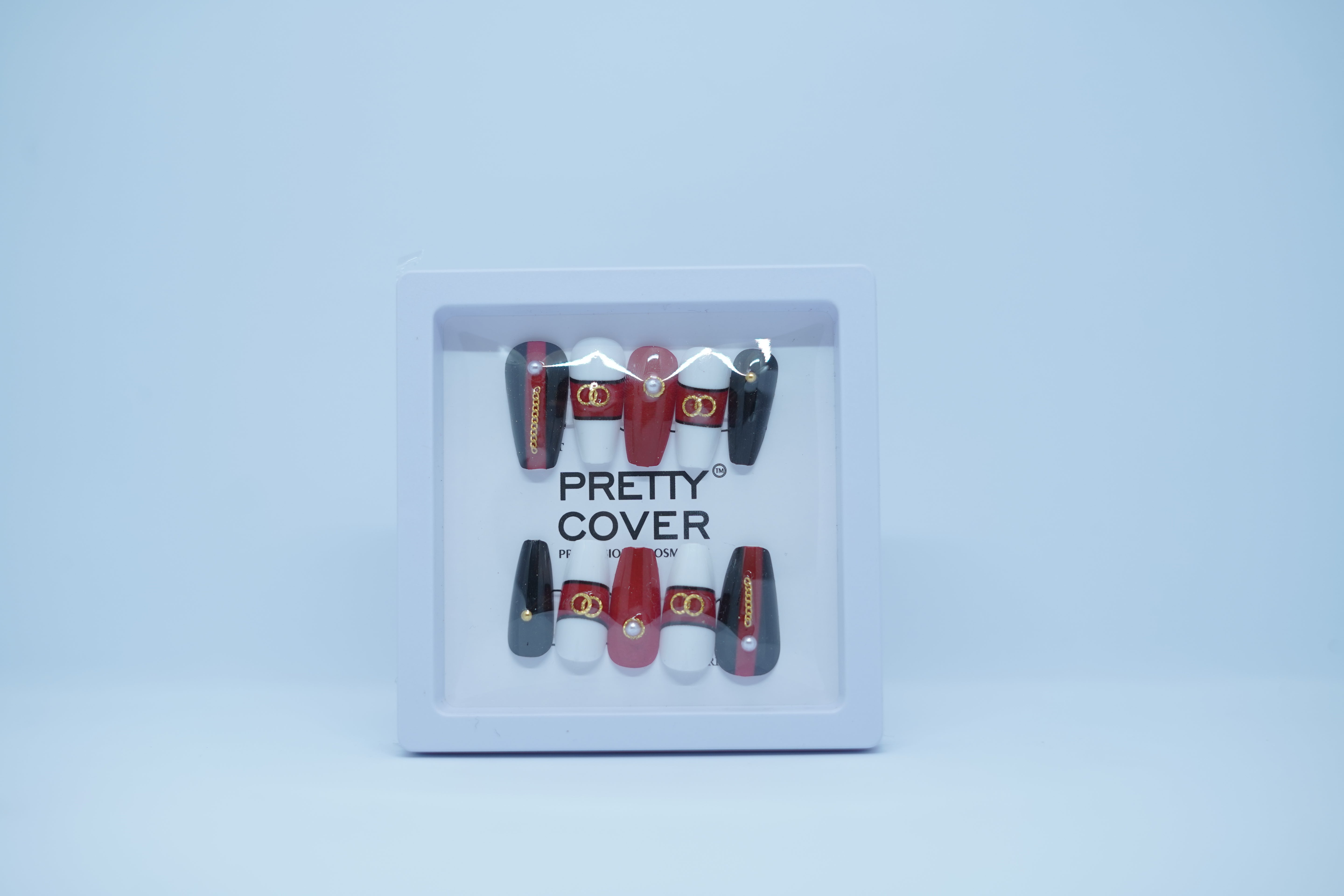 Luxe Fake Nails (24 nails) CHANEL
