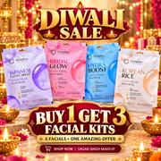 🪔 DIWALI SALE SPECIAL – BUY 1 GET 3 FACIAL KITS FREE! ✨  Celebrate this Diwali with a glowing skincare deal from Sagan Singh Makeup! Get more beauty for your money with our exclusive Skinplus Professional Luxury Facial Kit offer.
