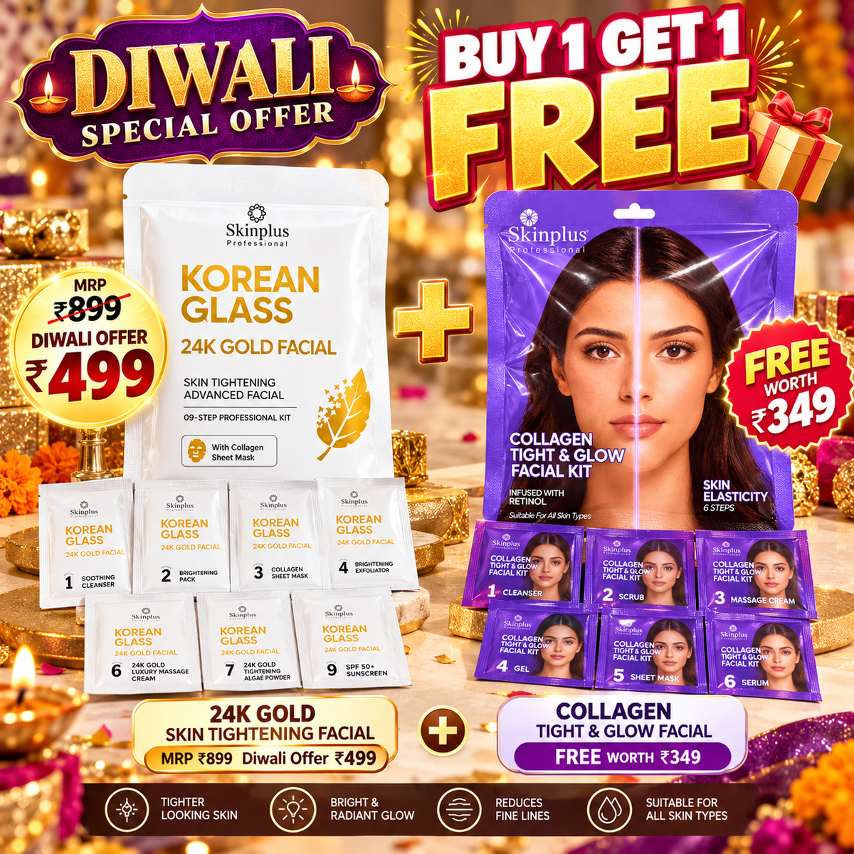 FACIAL AND SALON GLOW