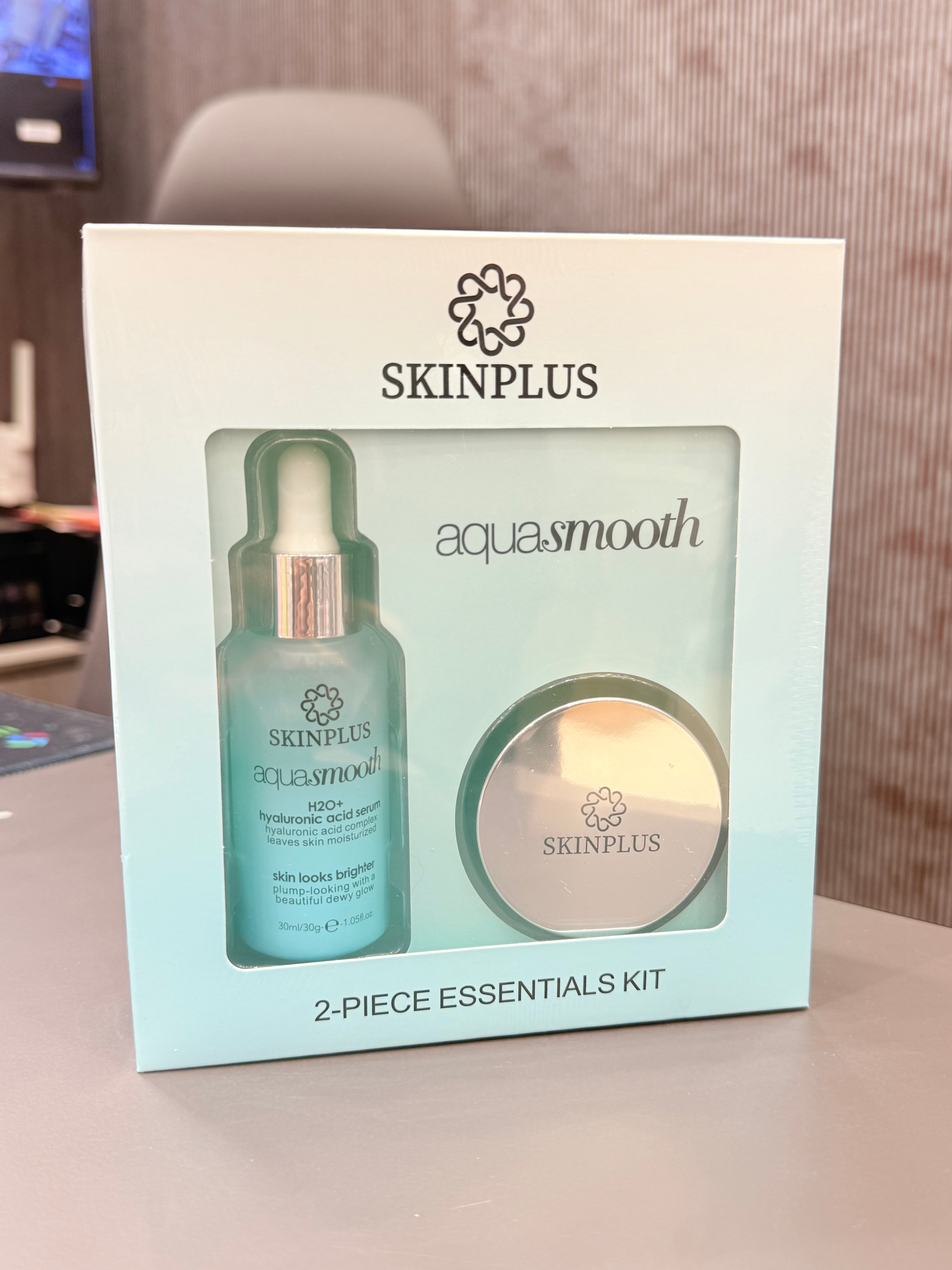 Skinplus AquaSmooth H2O+ Hyaluronic Acid Hydration Kit – Deep Moisturizing Serum + Cream - EARLY BIRD DEAL