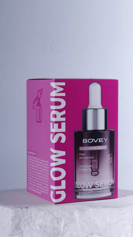 🇰🇷 Korean BOVEY Glutathione Glow Serum ✨ | Instant White + Glass Skin Brightening (30ml)
