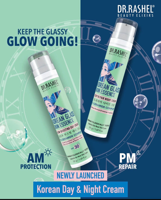 Korean Glass Skin Deep Repair Night Cream with Ceramide Complex (50g)