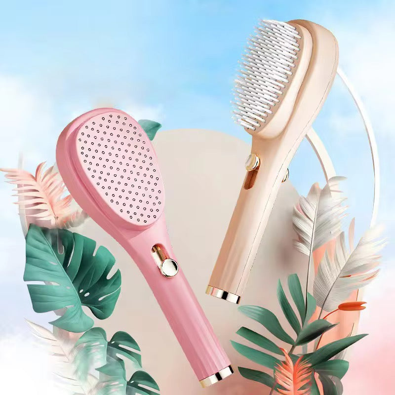 Viral Self Cleaning Hair Brush 😚