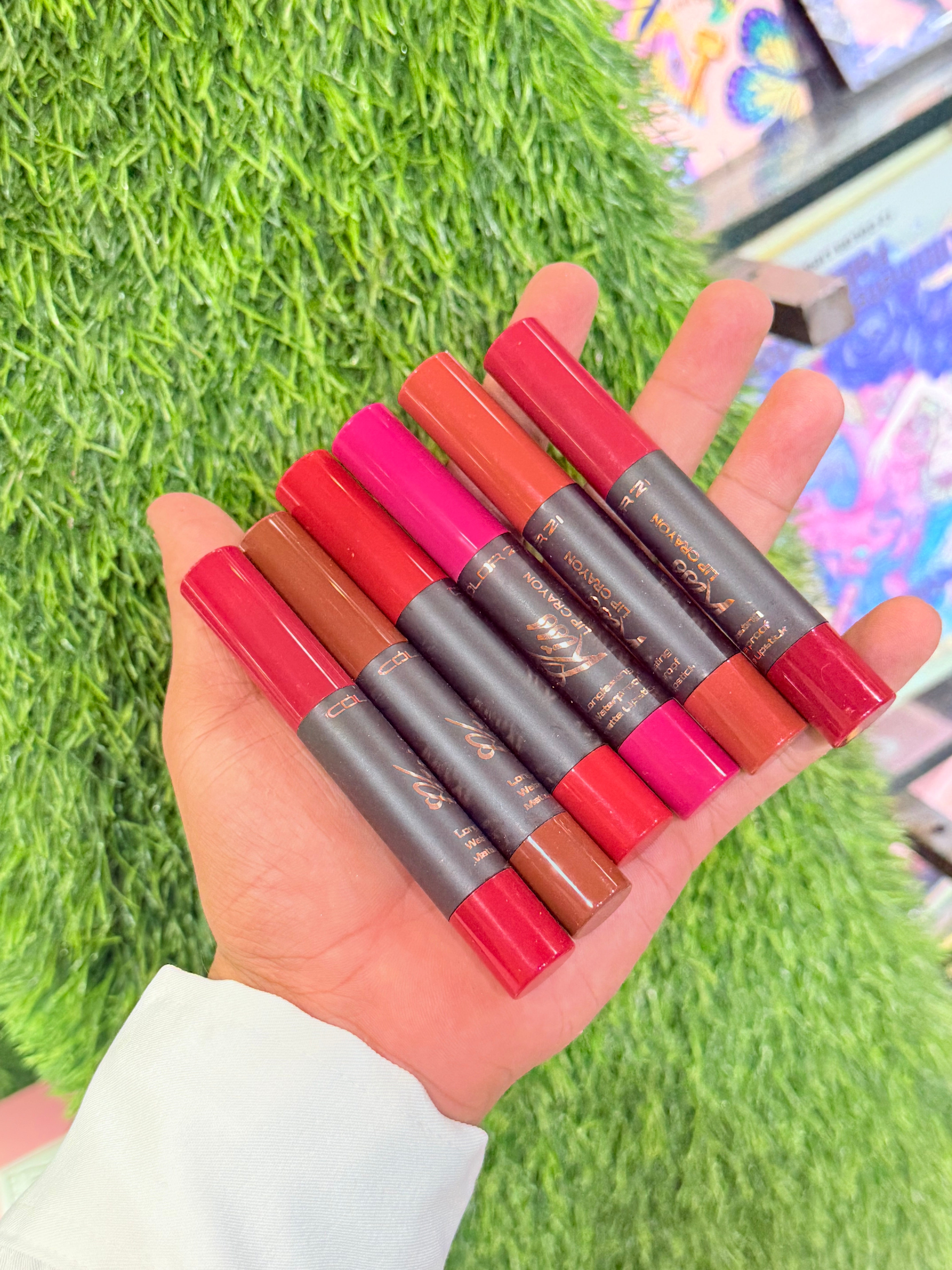 Color 21 - Daily Wear 6pcs LipCrayons