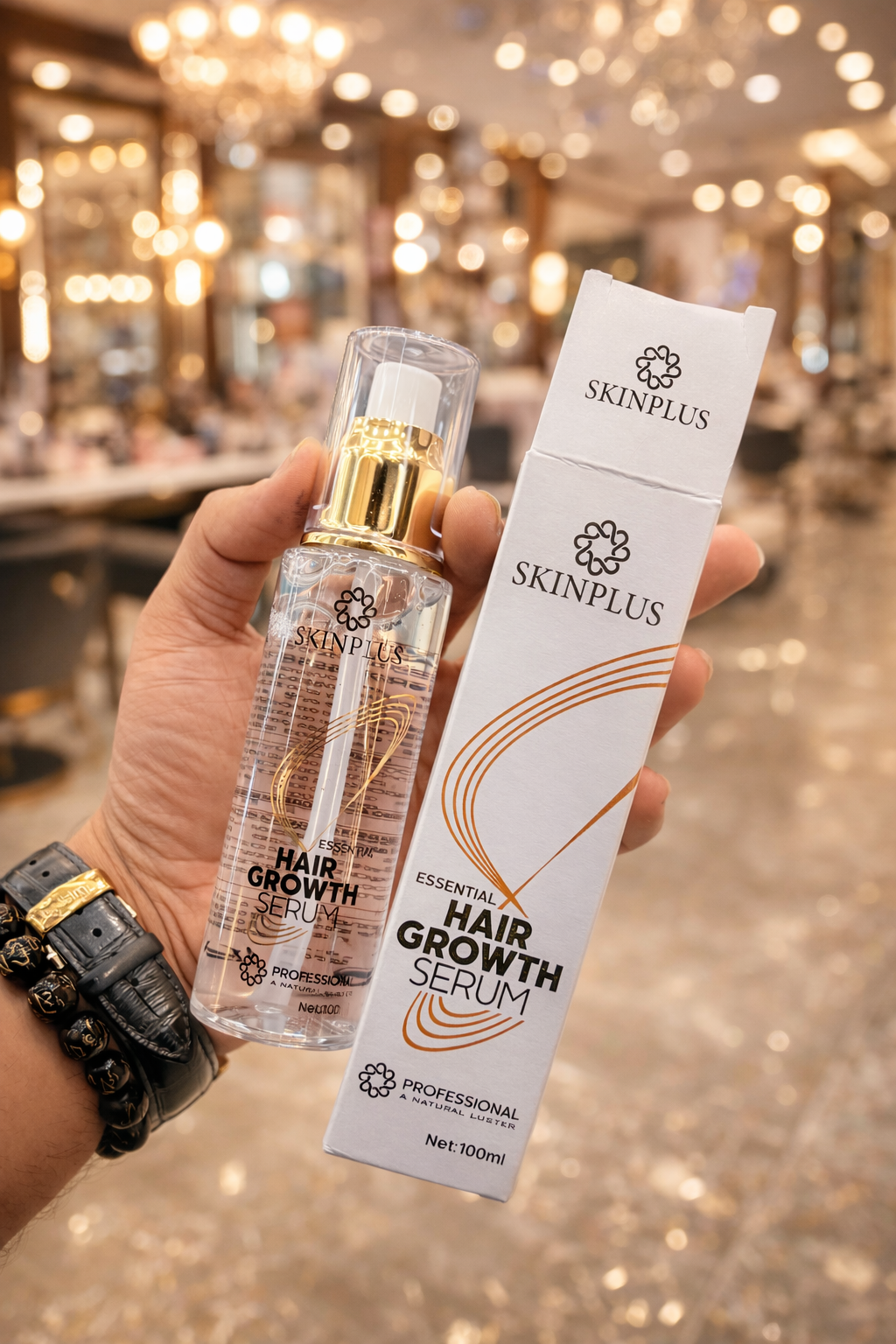 Skinplus Essential Hair Growth Serum – Advanced Root Activating Formula (100ml)
Stronger Roots | Faster Growth | Visible Thickness