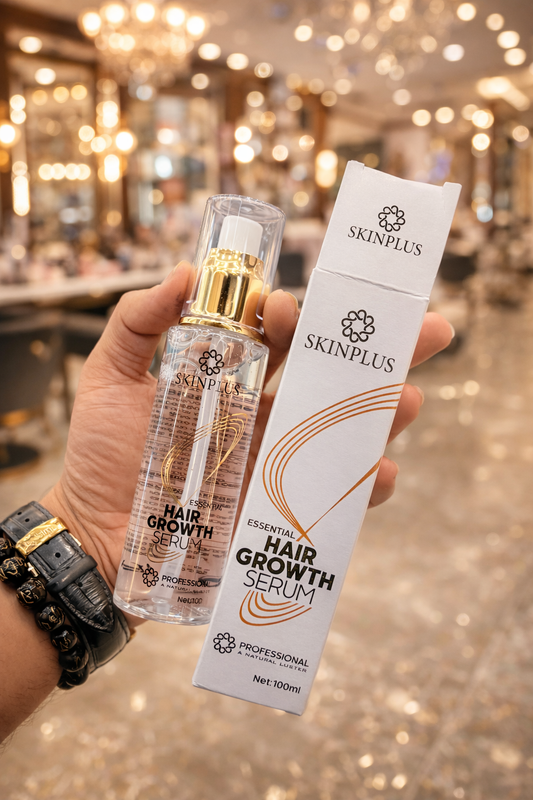 Skinplus Essential Hair Growth Serum – Advanced Root Activating Formula (100ml)
Stronger Roots | Faster Growth | Visible Thickness