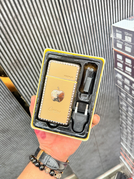 Threading Machine and Facial Hair Trimmer With Mirror