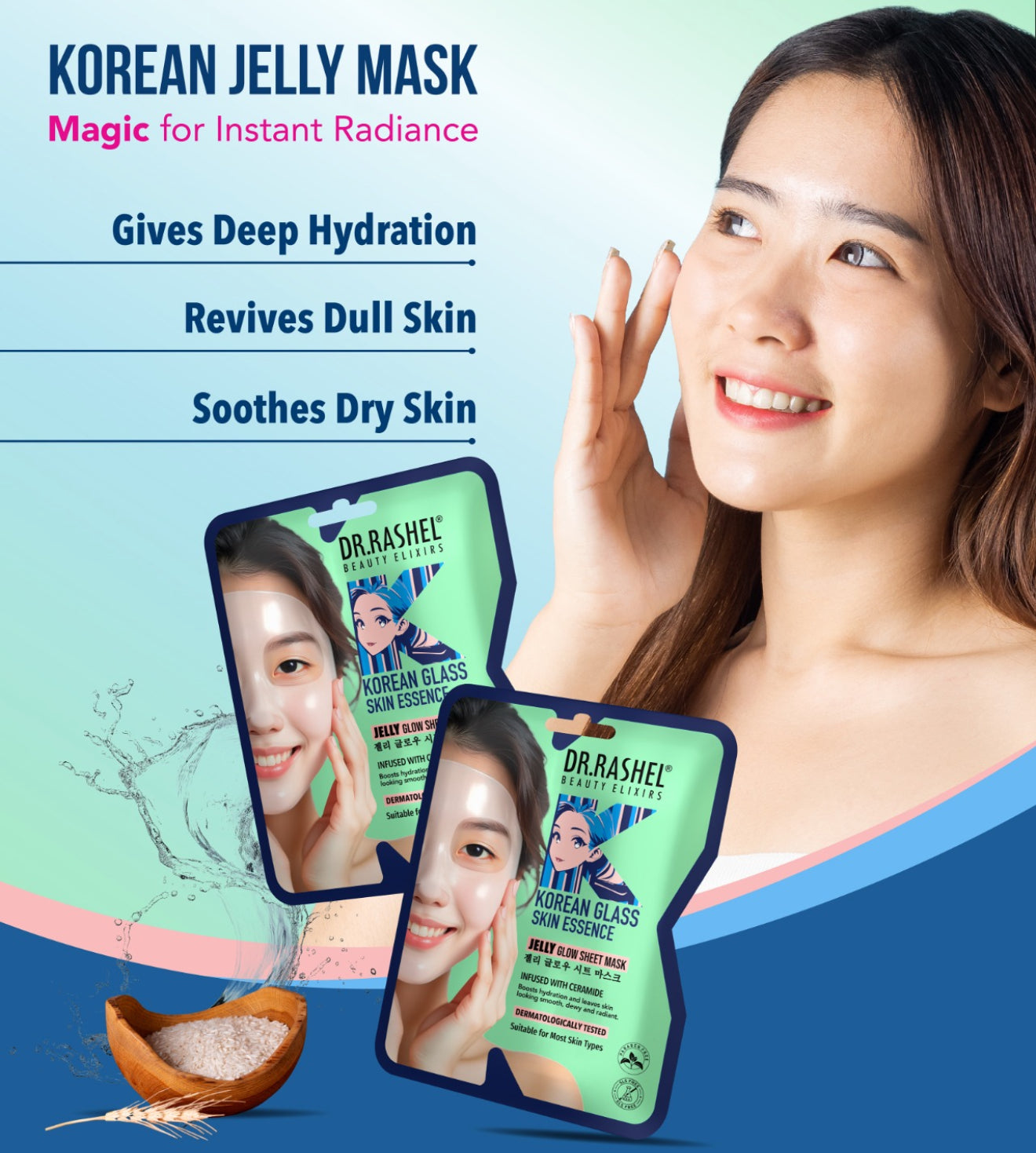 Korean Jelly Glow Sheet Mask