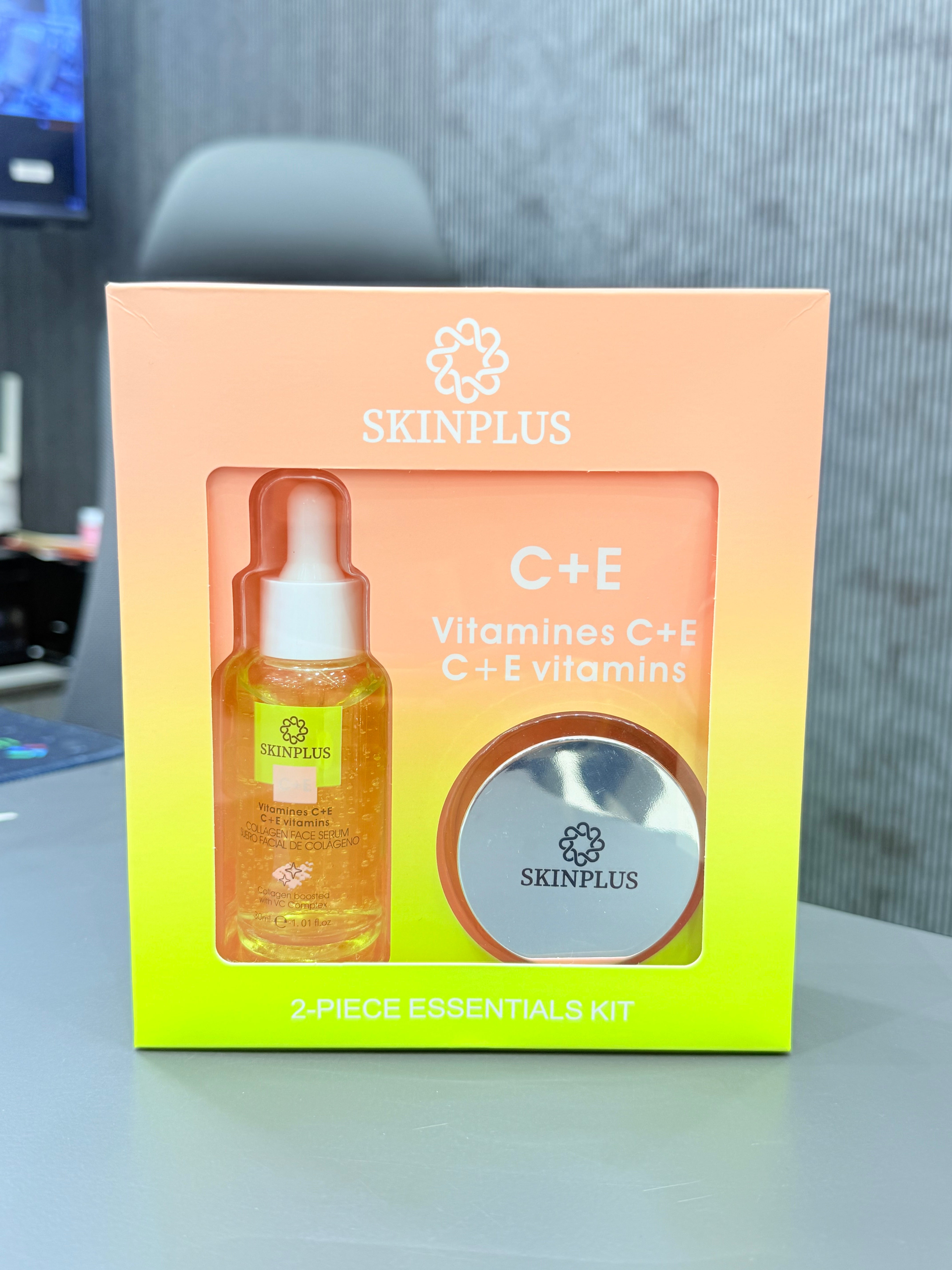 Skinplus Vitamin C + E Dark Spot & Pigmentation Repair Kit – Brightening Antioxidant Serum + Cream - Early BirD Deal