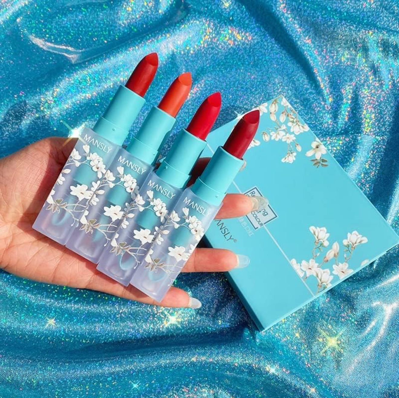 Korean LipSticks Gift Set - 4pcs