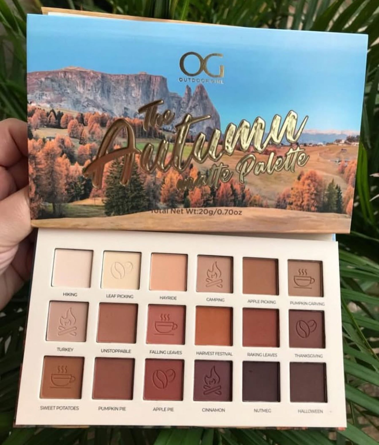 Og Autumn Matte Pallete