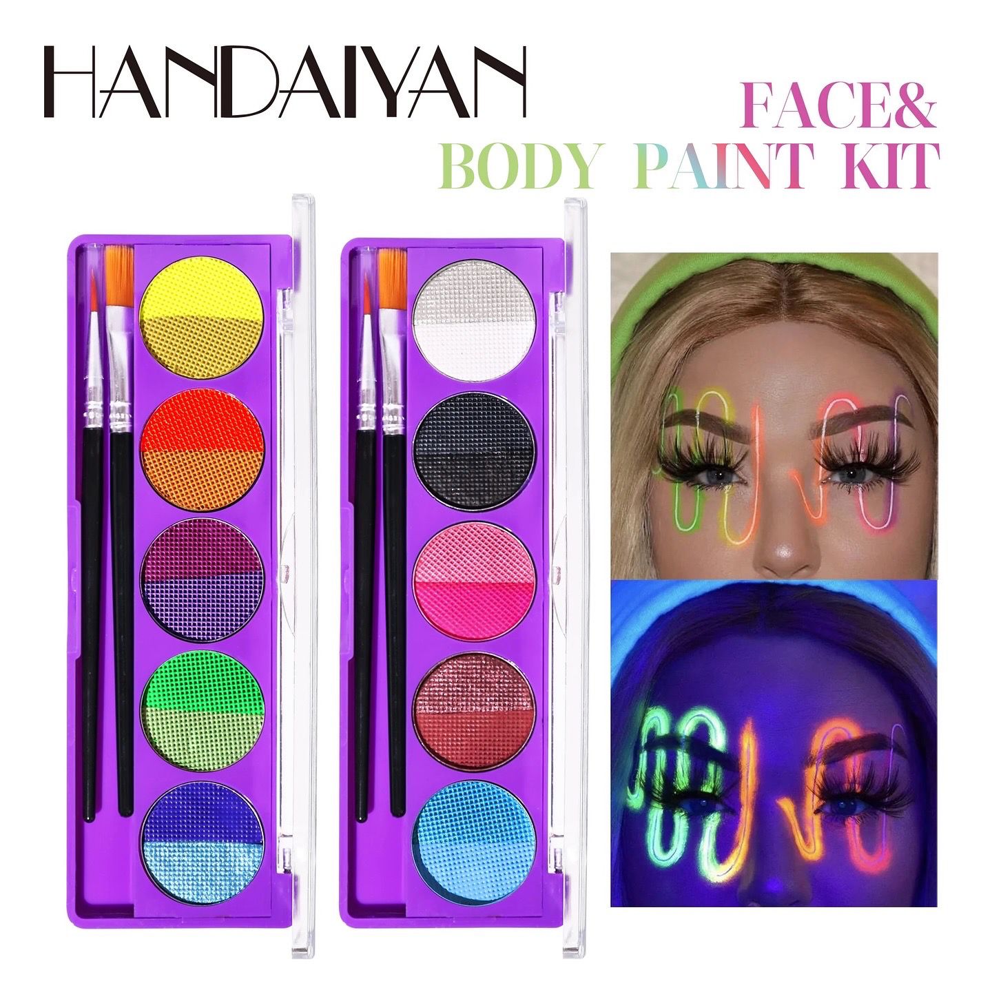 Handaiyan Face and Body Paint Pallete