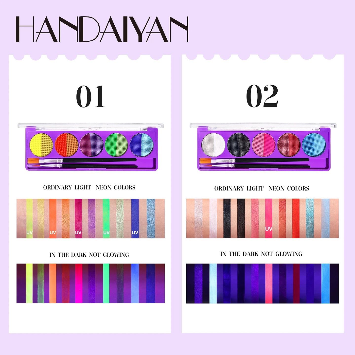 Handaiyan Face and Body Paint Pallete