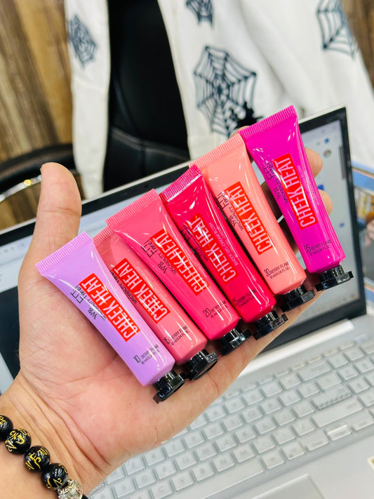 Cheak Heat Blushers and Lip Tints (SET OF 6)