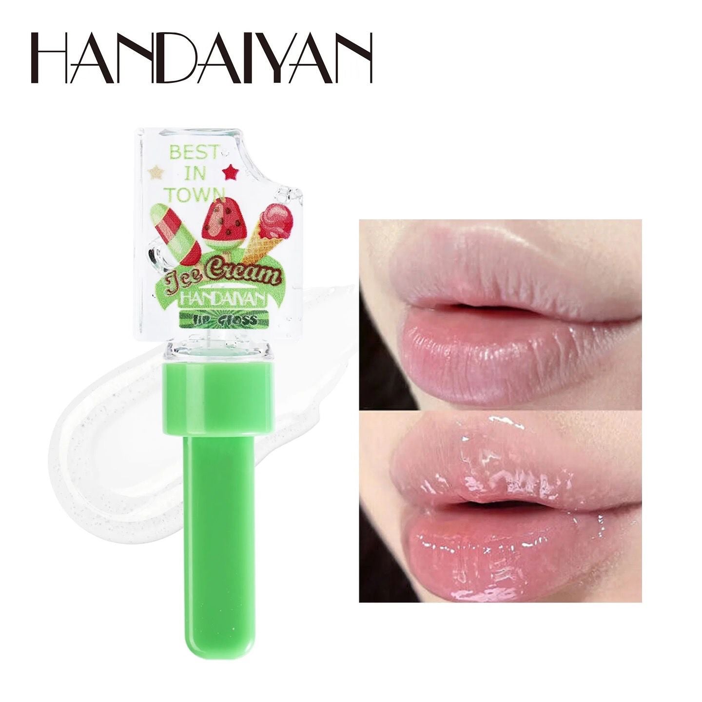 Handaiyan Ice Cream LipGloss GIFTSET 6PCS