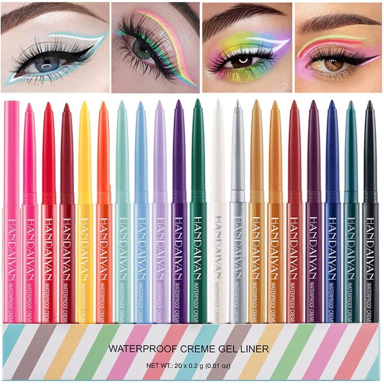 Handaiyan Gel Eyeliners Set of 20pcs