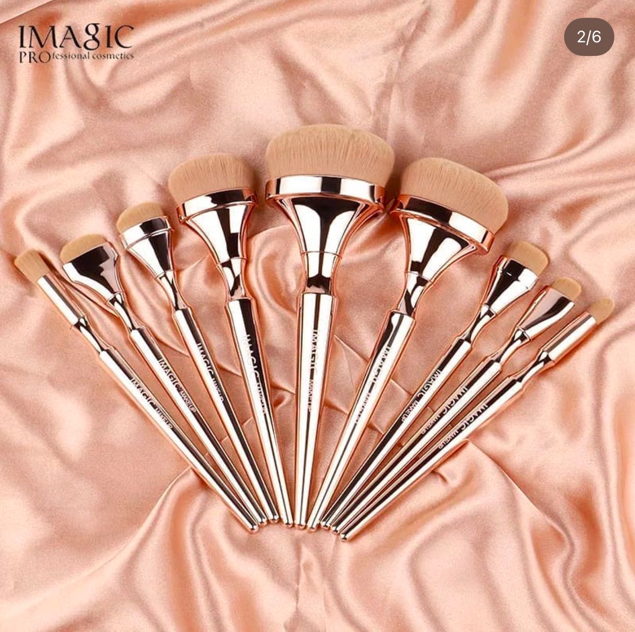 IMAGIC 9pcs Premium Brush Set