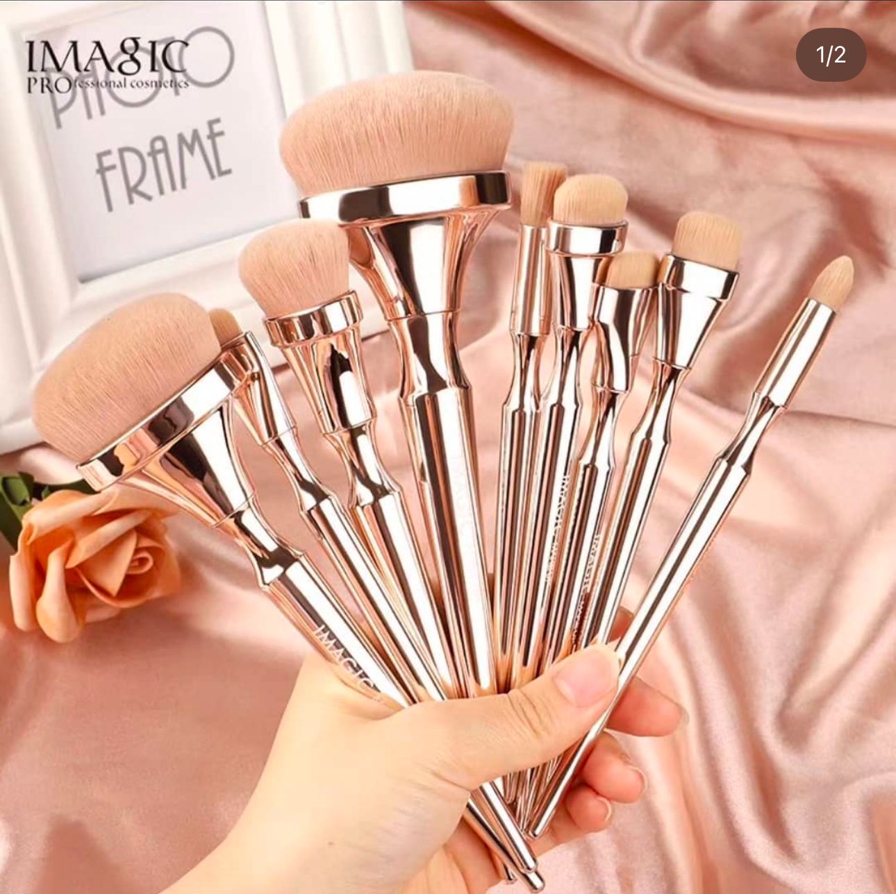 IMAGIC 9pcs Premium Brush Set