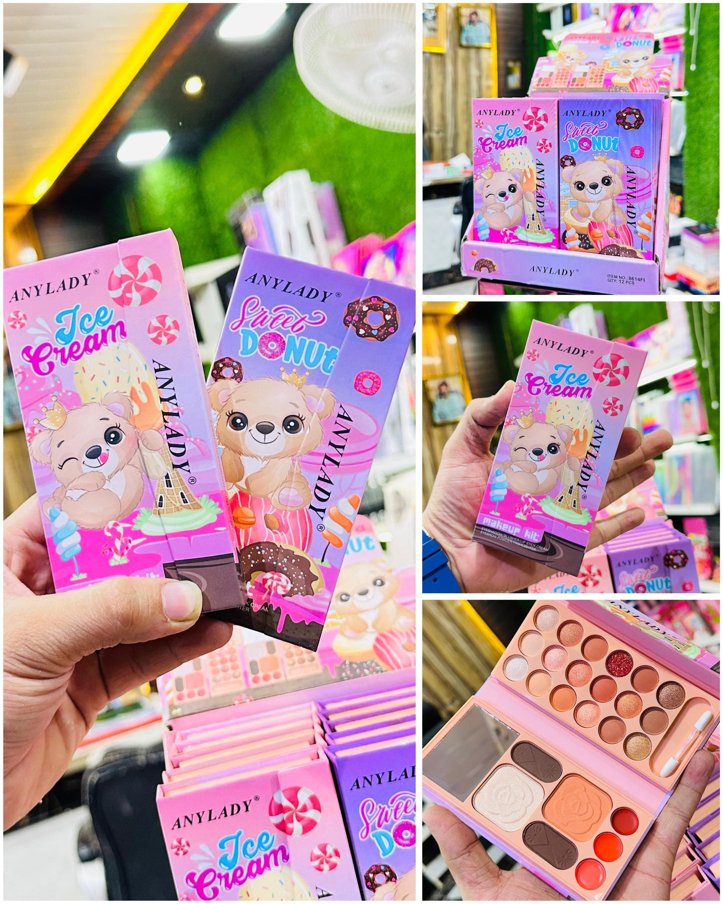 Anylady Kawaii Ice Cream Beauty Makeup Kit