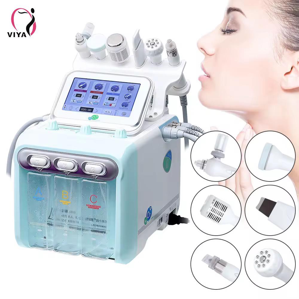 7 in 1 Hydrafacial Machine (DOUBLE MOTOR) | Hydrodermabrasion machine | Hydra Facial Microdermabrasion Machine | Deep clear Hydrofacials Machine Best for Salons/Parlour & Skin Clinics