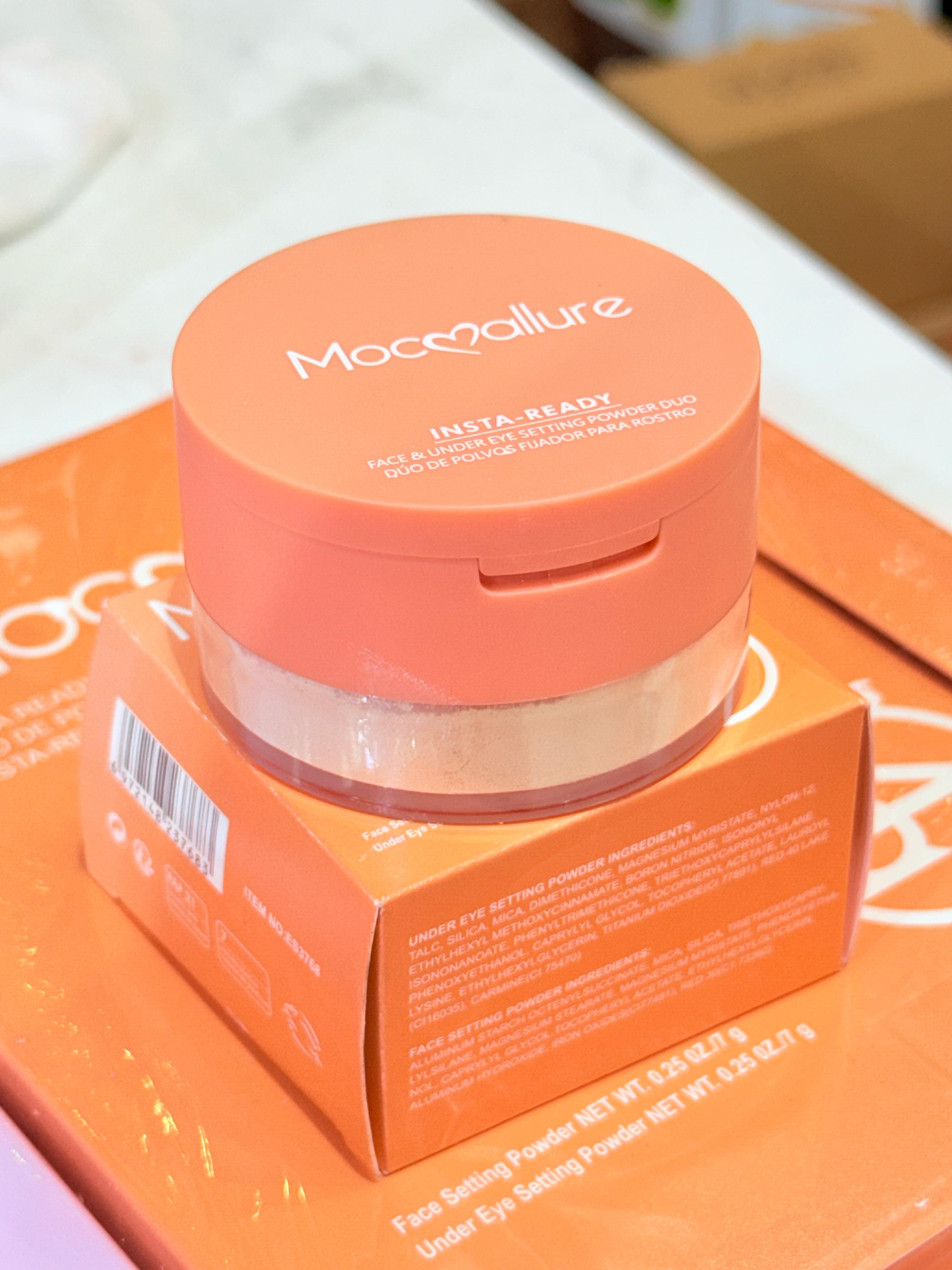 Moccallure  2in1 Compact + Loose Powder