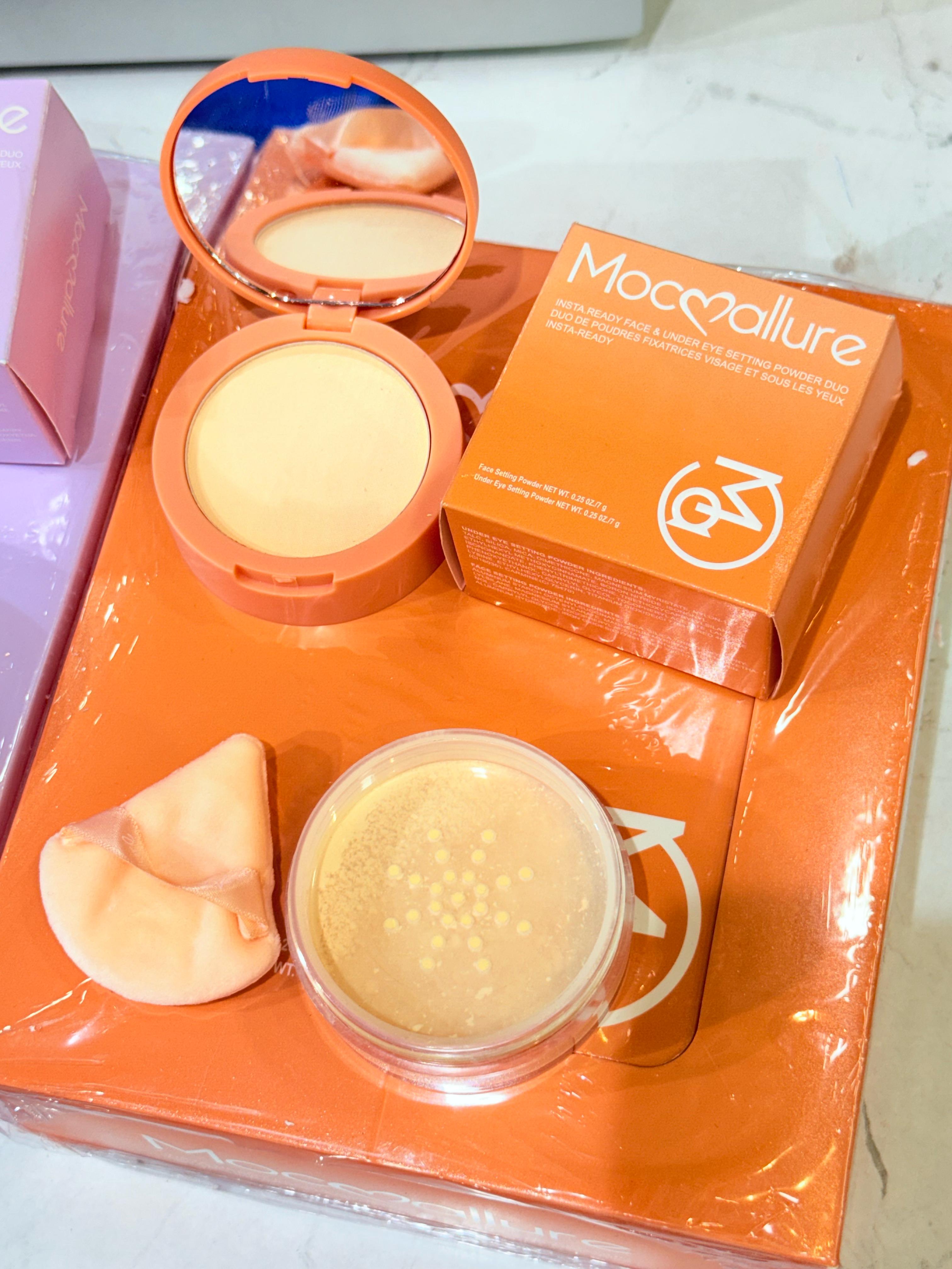 Moccallure  2in1 Compact + Loose Powder
