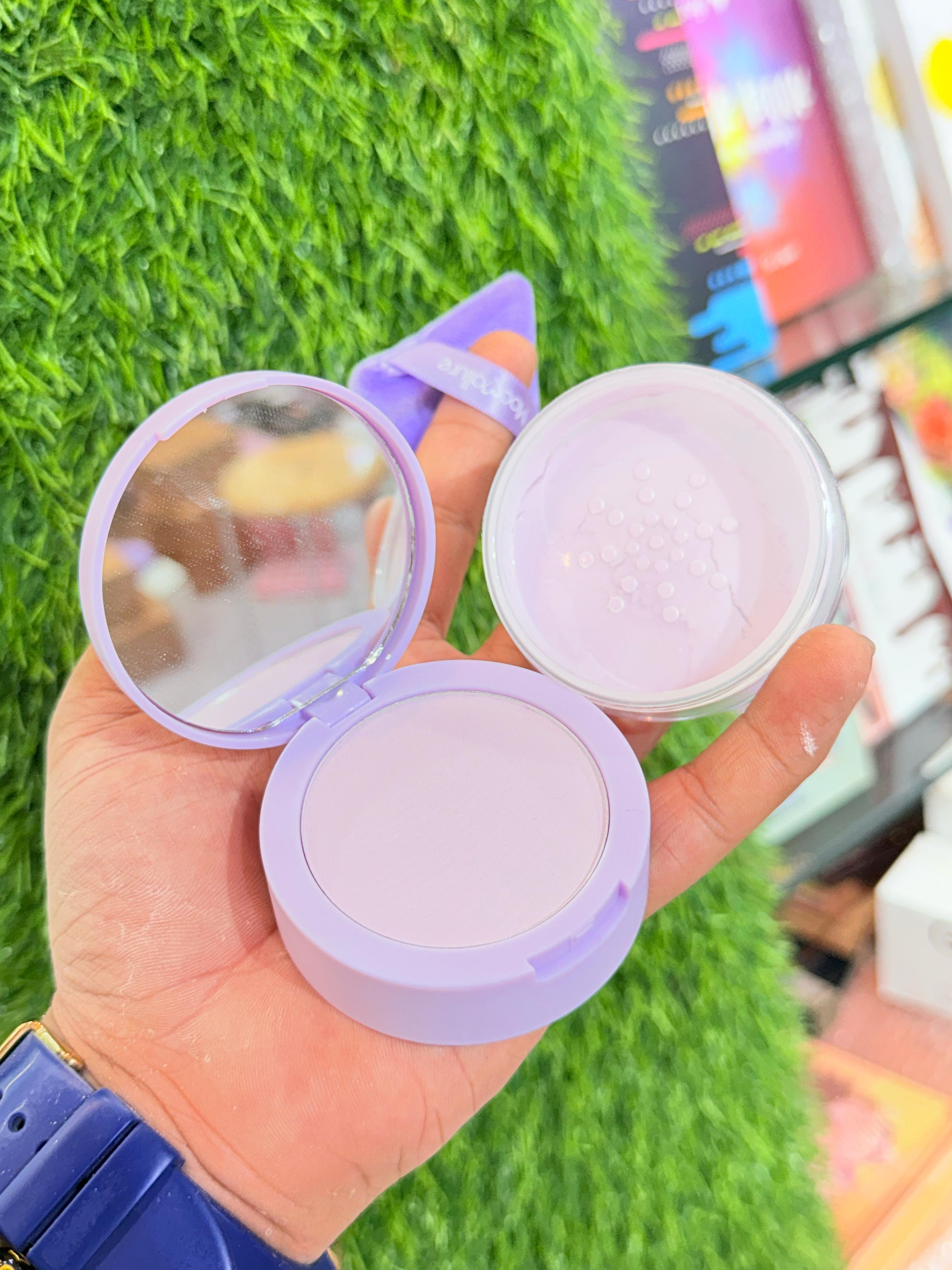 Moccallure  2in1 Compact + Loose Powder
