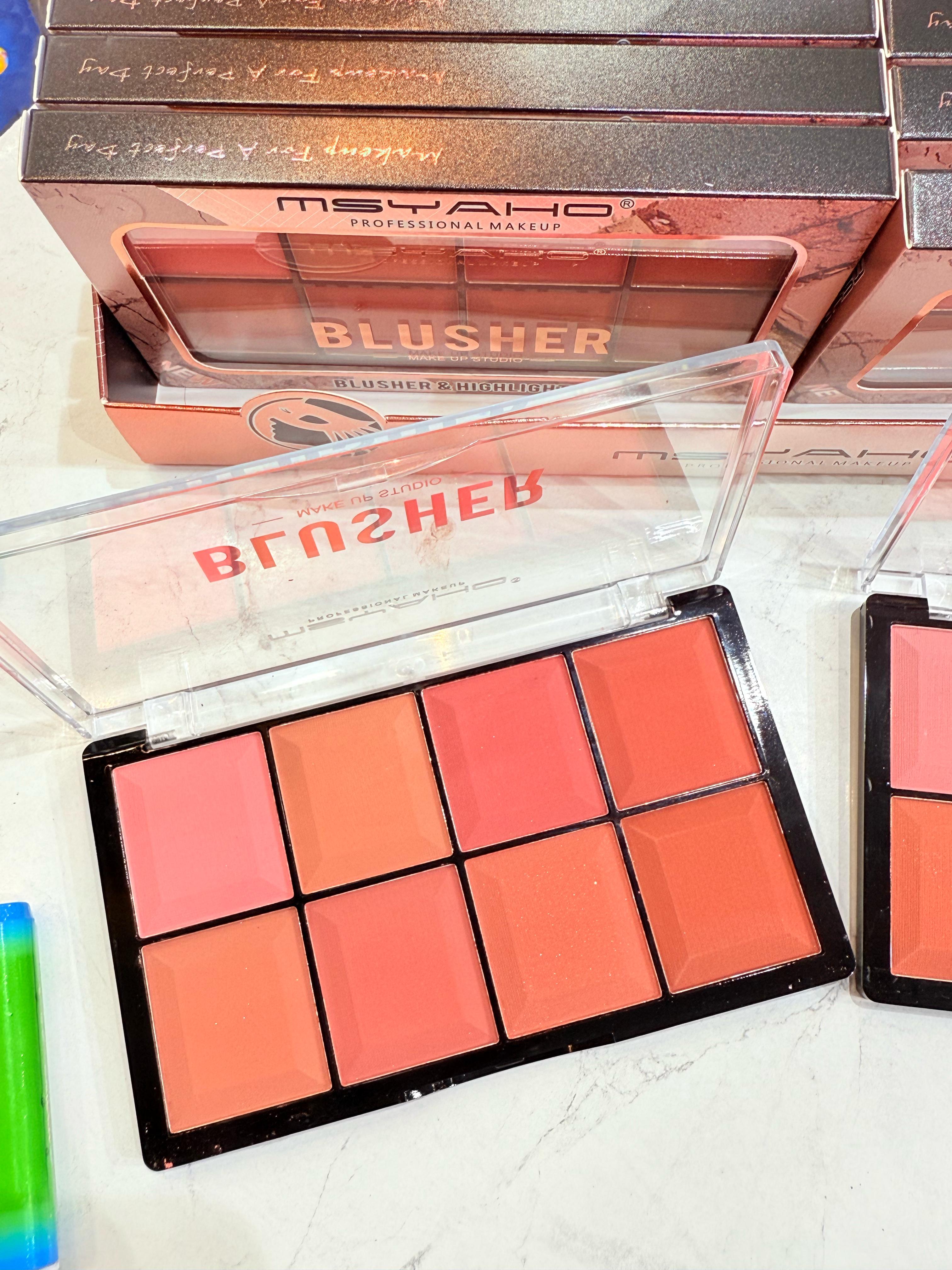 8 Color Blusher Pallete