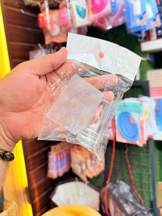Clear Jelly Nail Art Stamper with Scraper