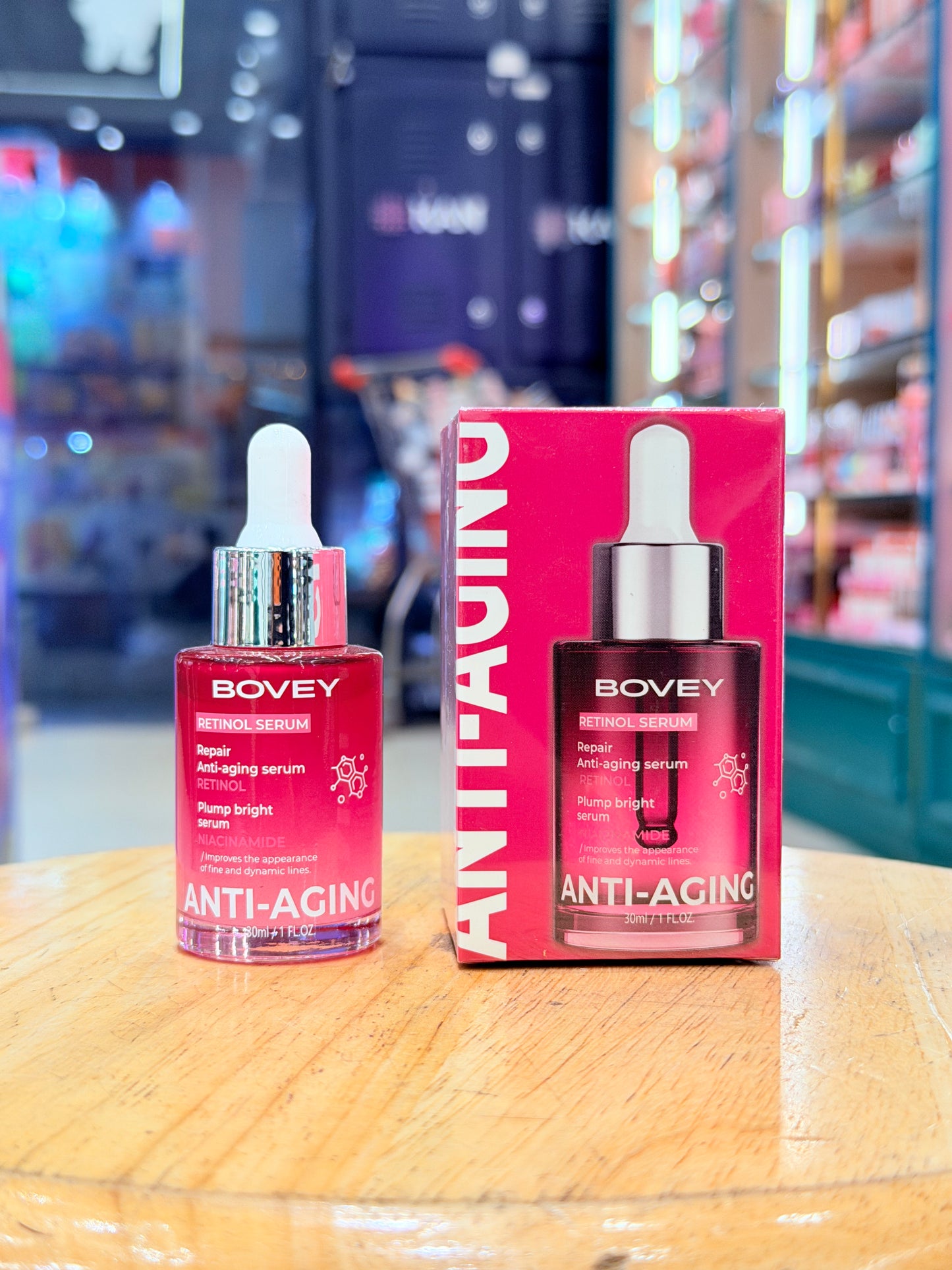 BOVEY Korean Retinol Anti-Aging Serum ✨ Youth Repair • Wrinkle Smooth • Plump Bright Glow