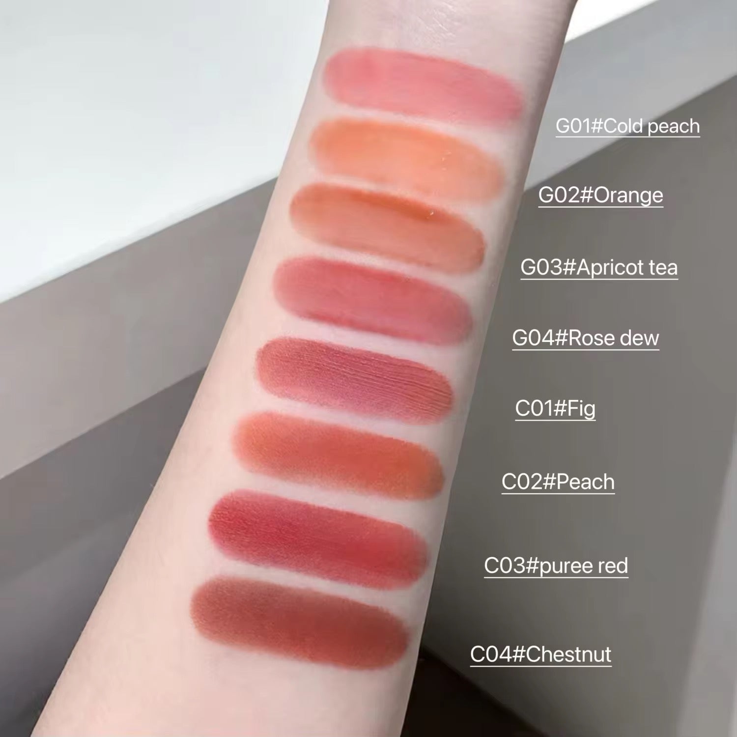SHAQINUO Korean Click-Twist Lip Mud 💕✨ | Sponge Tip Blur Lips 🌸 | Non-Greasy Soft Matte