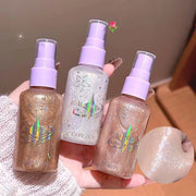 Korean Shimmer Glow Gel ✨💖 | Starry Glitter Highlighter 🌟 | Glass Skin Shine 💫