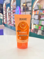 Dr. Rashel Advanced Vitamin C Gel Sunscreen SPF 50 PA+++ – Ultra Hydrating, Lightweight, No White Cast | 50ml