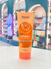 Dr. Rashel Advanced Vitamin C Gel Sunscreen SPF 60 PA+++ – Ultra Hydrating, Lightweight, No White Cast | 100ml
