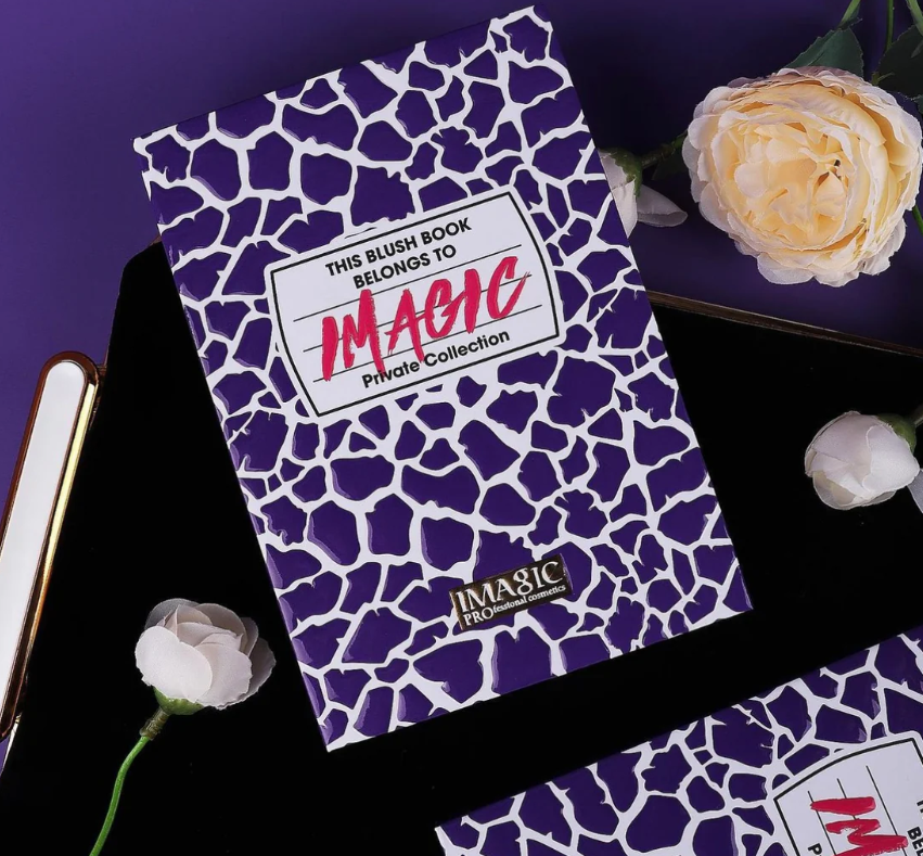 IMAGIC BLUSH BOOK BELONGS TO IMAGIC PRIVATE COLLECTION IMAGIC PRO FESSIONAL COSMETICS 39.8G