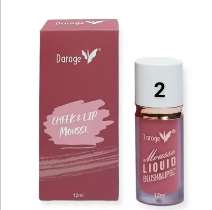 Daroge 2 in 1 Mousse For Cheek And lip (Authentic)